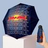 Red Bull Racing Bedrukt 5?Klapmini paraplu 8?Geribbelde Winddichte Compacte Paraplu Voor Vrouwen Zakformaat
