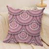 Fish Scale Pattern Cushion Cover Soft Plush Fabric DoubleSided Printed Cushion Covers for All Seasons Modern Home Decor