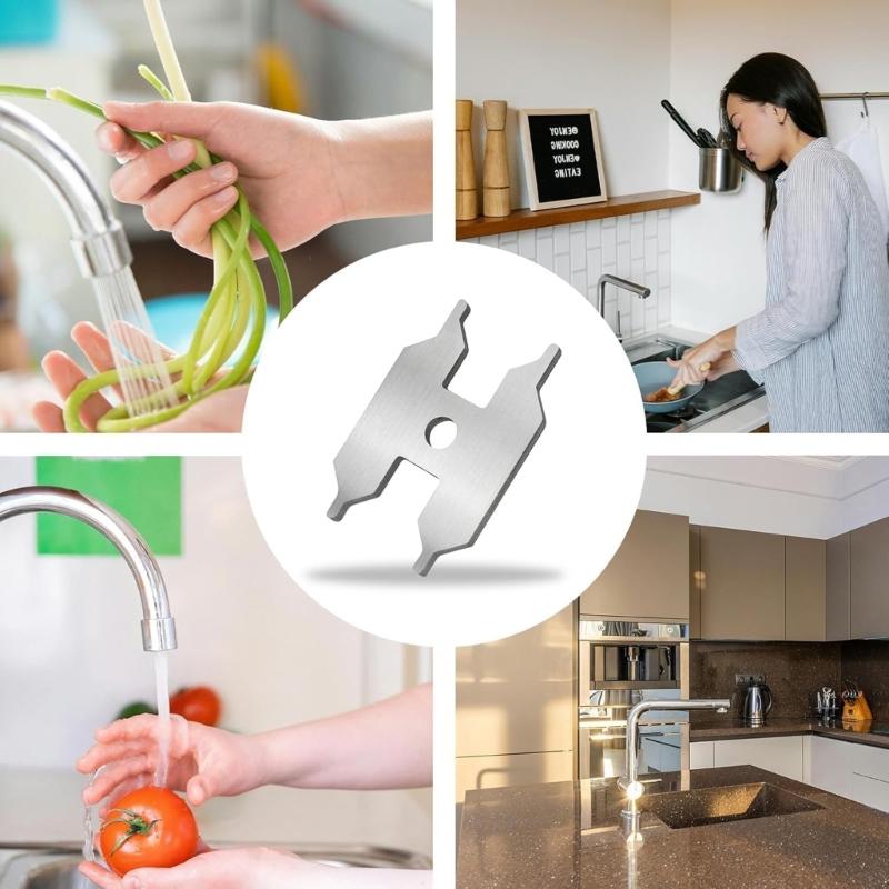Universalschlüssel für Patronenabdeckung Ergonomischer Patronenabdeckungsschlüssel Für Armaturenwartung Edelstahl
