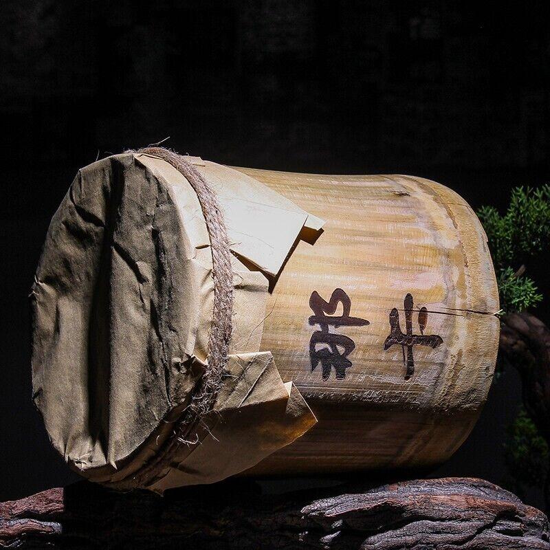 Чай Menghu Song Da Shu Чай Пуэр Бамбуковый чай Нака Пуэр Чайный столбик 600г — фото 4