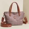 Commuter Retro Large Capacity Tote Bag Print Women's Crossbody Handbag
