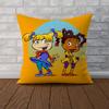 Rugrats Pillow Case For Car Sofa Decorative Home Doublesided Print Plush Square Throw Pillow Cushion Cover