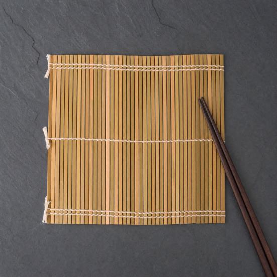 Tappetino da Sushi in Bambù, Tappetino Arrotolatore per Sushi con Alghe Nori, Strumento per Preparare Sushi Fatto in Casa per Casa e Ristorante