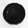 New Winter Men Outdoor Real Mink Fur Bomber Hats Male Super Warm 100% Natural Mink Fur Hat Luxury Man Real Sheepskin Leather Cap