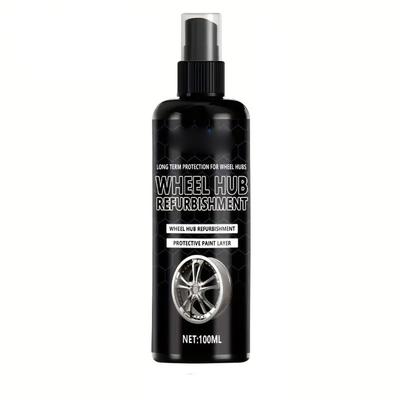 Iron Remover, Wheel Refurbishment Fluid, Remover, Paint And Dirt Cleaner For Ferrous Alloy And Steel Wheels