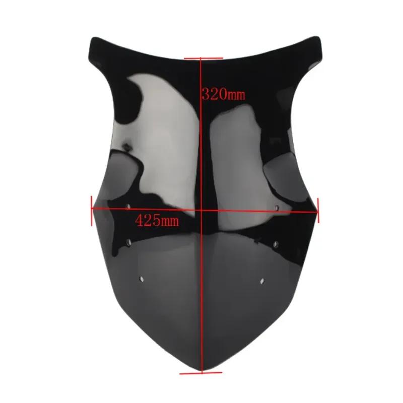 For Kawasaki Ninja 1000SX Z1000SX Z 1000 SX 2011 Motorcycle Windshield Windscreens Wind Deflectors Front Glass 2012-2016
