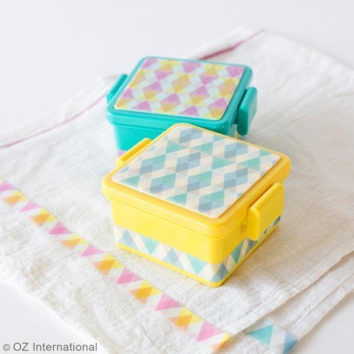 Masking Tape - Mt - Arlequin Bleu - Réutilisable - Étanche - Décoratif