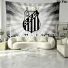 Santos FC Wall Tapestry Aesthetic Wall Hanging Printed Fabric Blanket Decorative Tapestries for Bedroom Living Room Home Decor
