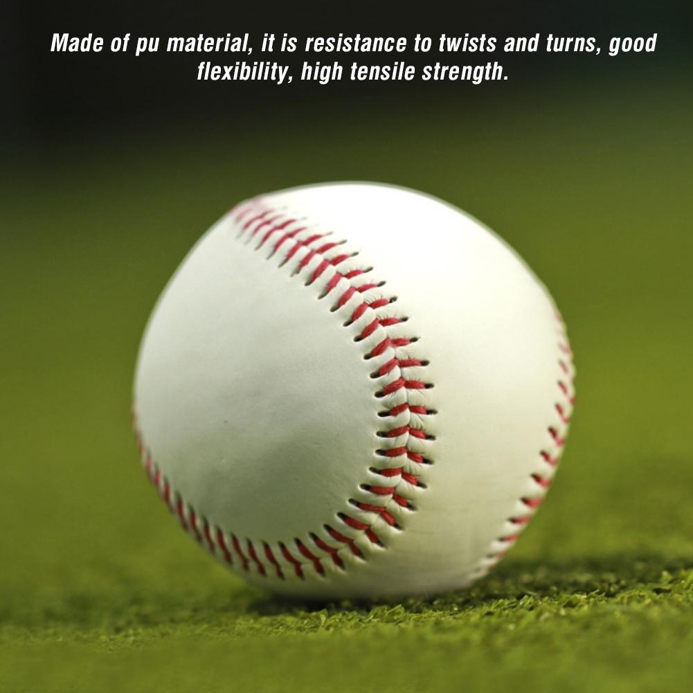 2 Stück PU Elastisch Weich Gefüllt Trainings Verschleißfest Baseball Schlagtraining Softball Legierung Schläger Treffer Weicher Baseball