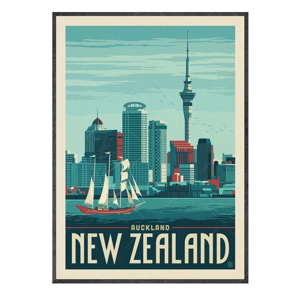 World City Landmark Painting Art Posters Florence Shang Hai Manhattan New York Paris Arc de Triomphe Home Eecor for Living Room