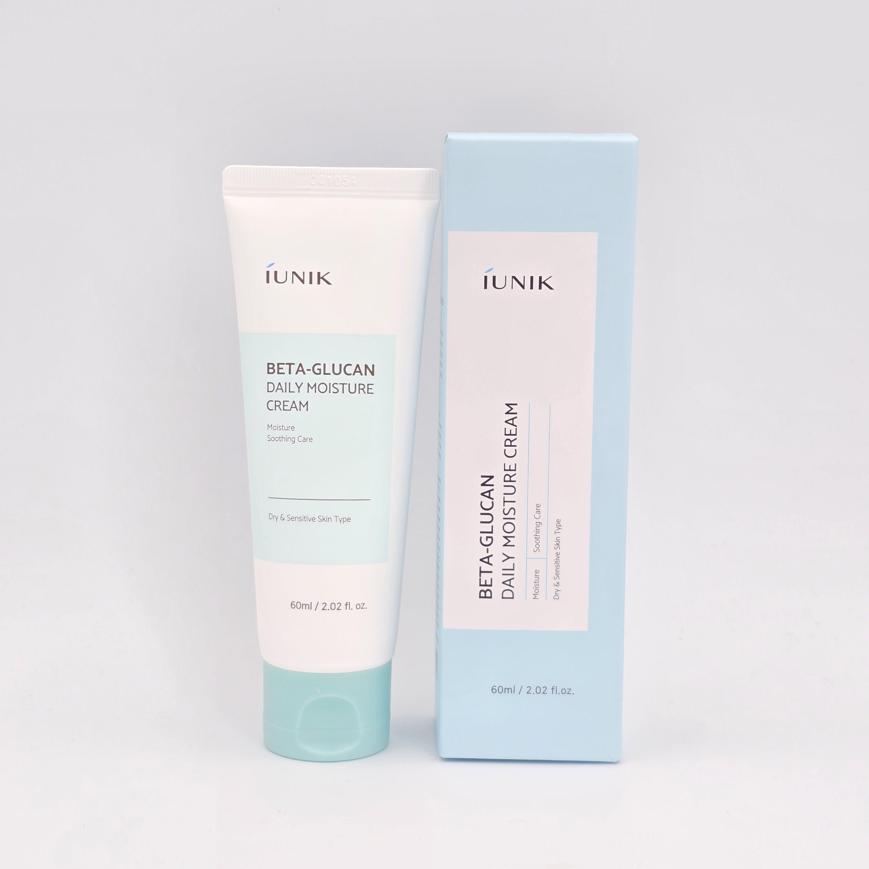 

[iUNIK] Ежедневный увлажняющий крем с бета-глюканом 60 мл