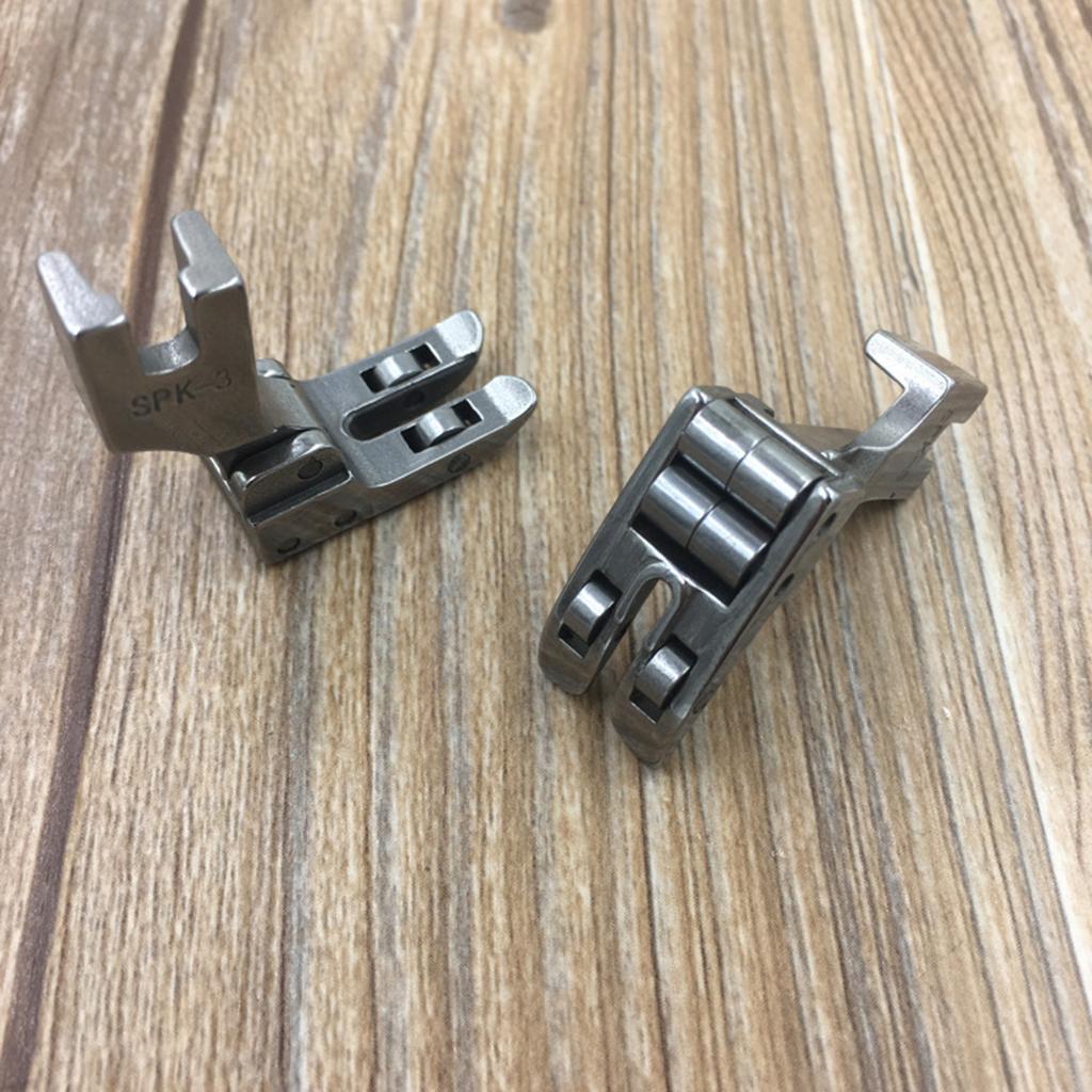 Roller Presser Foot SPK 3 Pure Steel Easy Sliding High Hardness Effort Saving High Shank Roller
