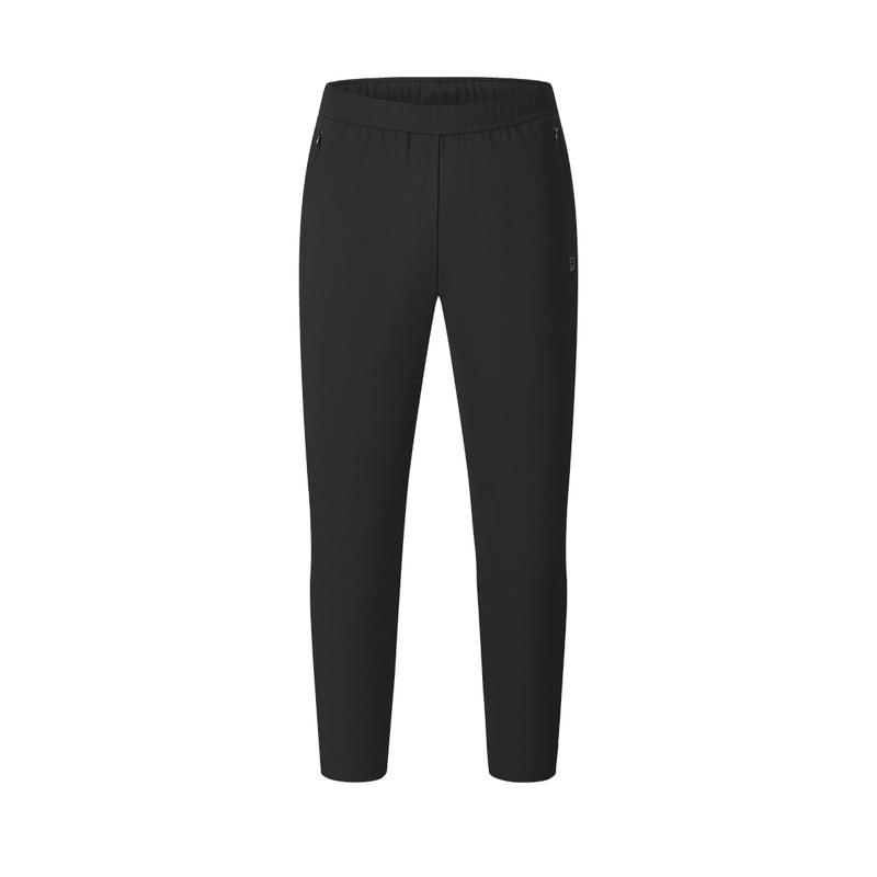 New FILA Knitted Sports Pants Men Pitch Black A11M441612FBK