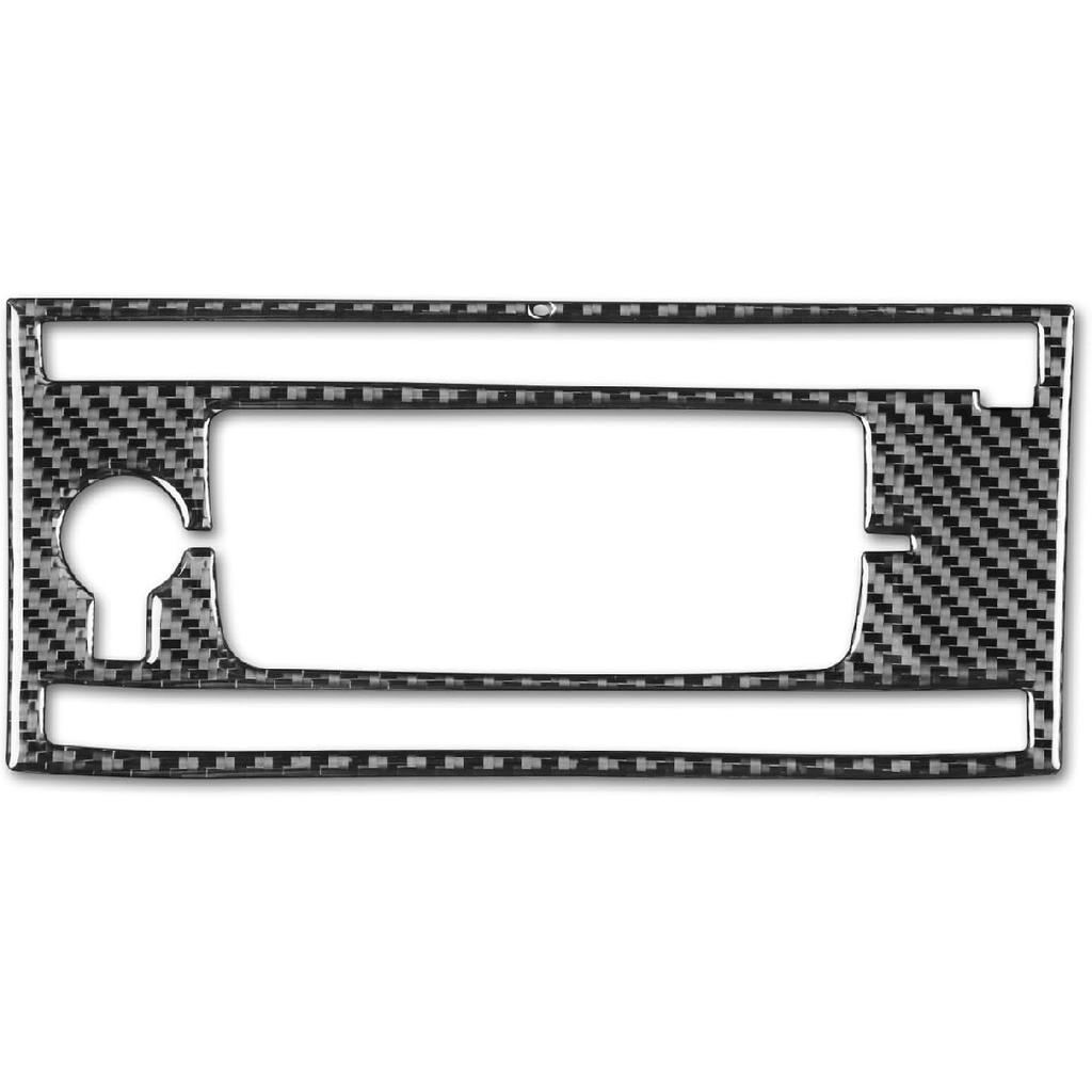 Carbon Fiber Decorative Stickers Car Central Control CD Radio Buttons Konb Media Panel Frame Car Interior Compatible with Honda Accord 2013 2014 2015