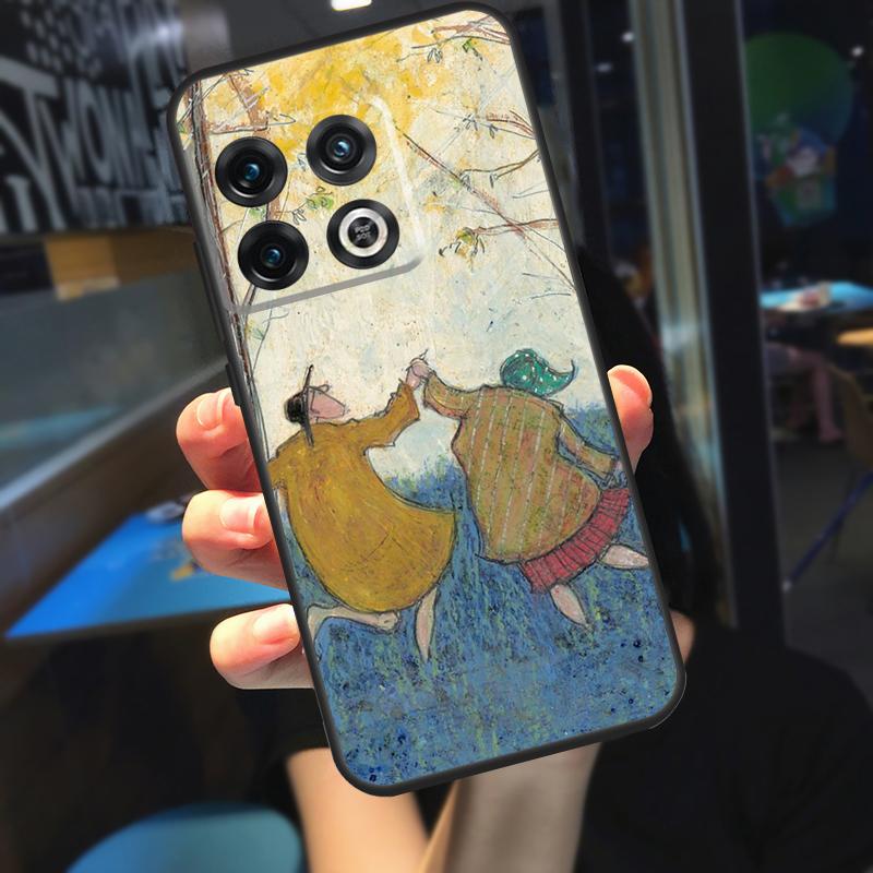 Sam Toft Arte Paesaggio Astratto Per OnePlus 9 10 Pro Ace 9RT 10T 8T Custodia per Telefono Per OnePlus Nord 2T N10 N20 N300 CE 2 Lite