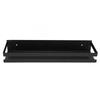 Badezimmerregal Schwarz Großer Stauraum Wasserdicht Starke Tragfähigkeit Hotelregal-Set 40x10x6cm