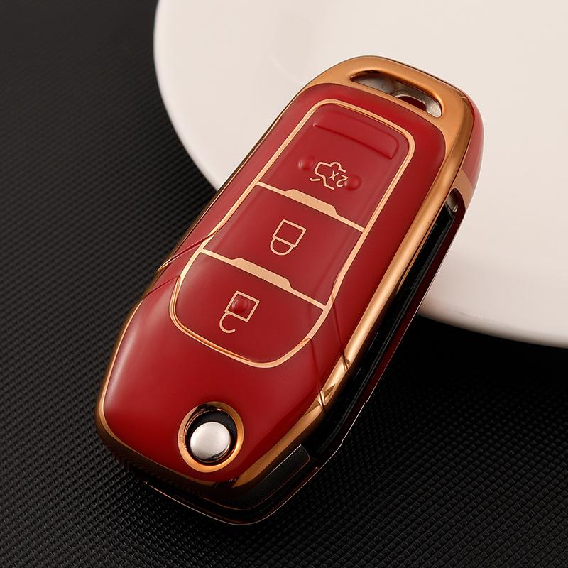 Ford Mondeo Key Set for Fox Wingbo Fiesta Forrest Lincoln Mustang TPU All-inclusive Shell