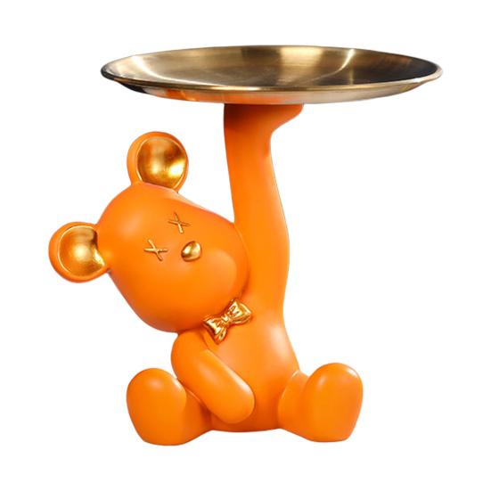 Creative Bear Storage Tray Cartoon Gift Keep Tidy