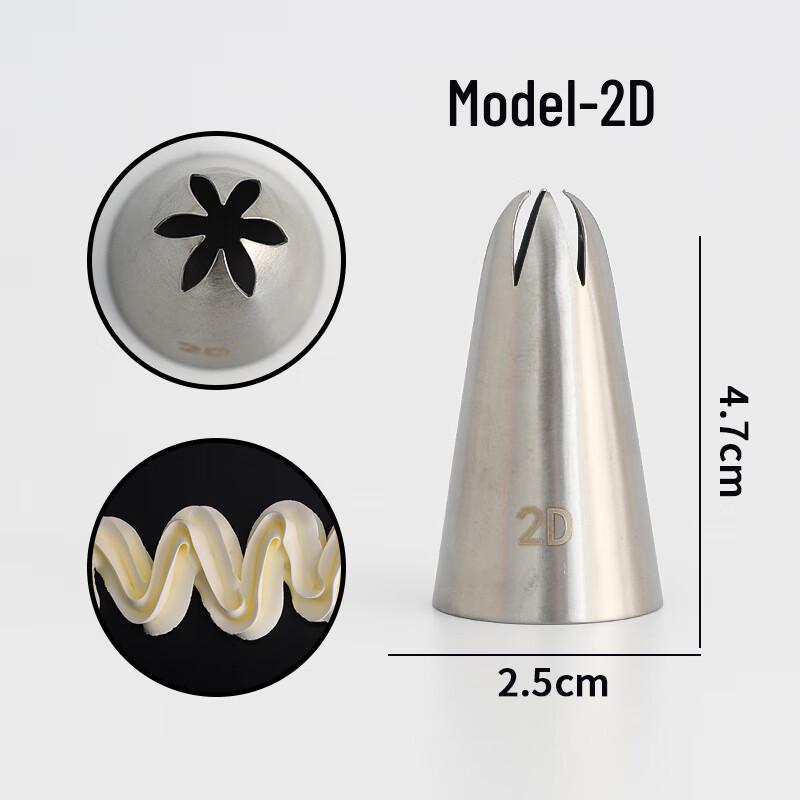 

Stainless Steel Pastry Piping Nozzle