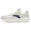Nebula Cushioning Slip Resistant Abrasion Resistant Low Top Casual Running Shoes Men's White Gray Blue Sneakers 912445571-3