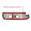For Toyota 4Runner 2025 ABS Material Interior Door Handle Side Window Switch Frame Cover Trim Car Accessories Carbon Look 4pcs
