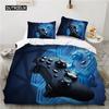 New Game Controller Duvet Cover Gamepad Bedding Set Kids Boys Teens Gifts Bedroom Decoration Video Game Duvet Cover For Youth