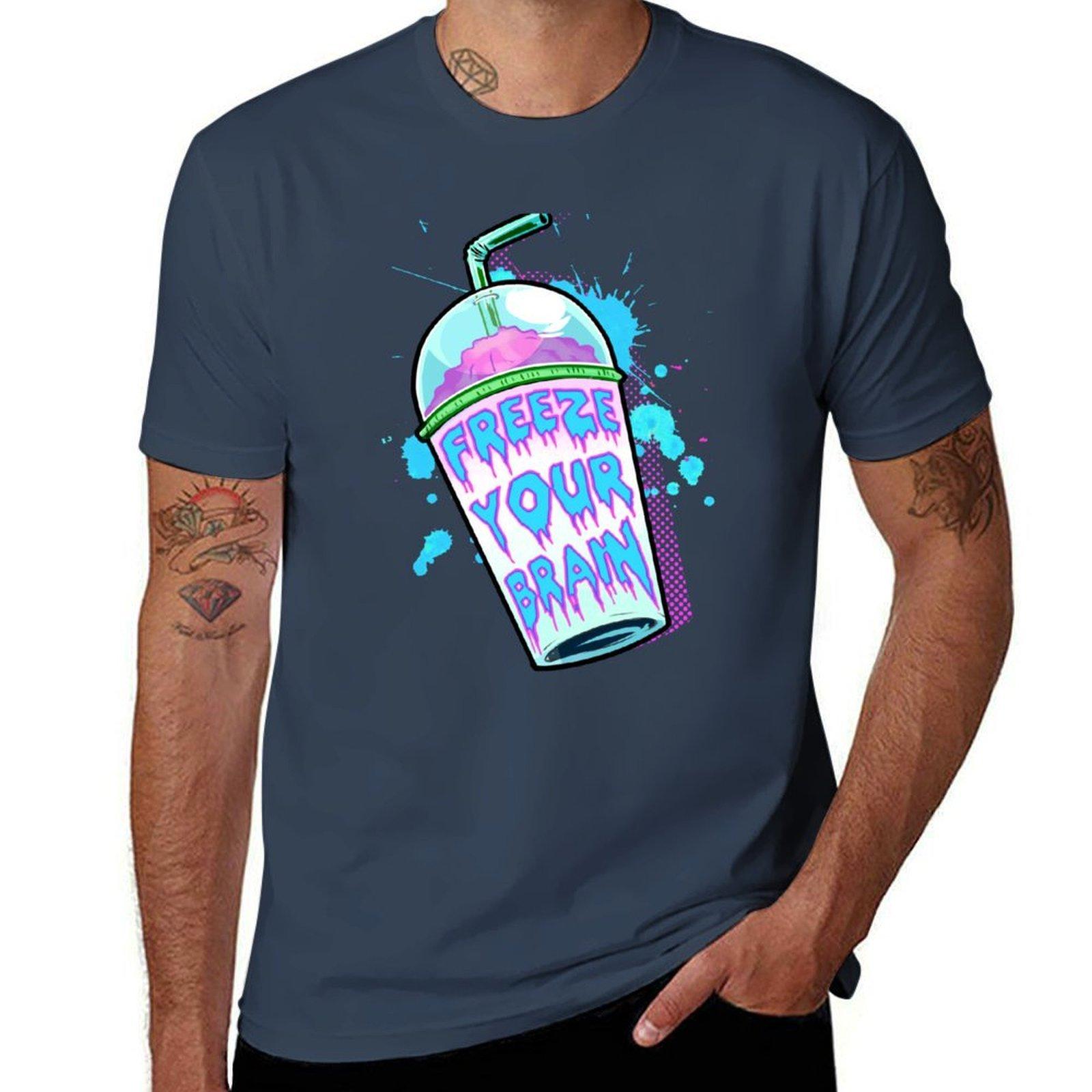 Freeze Your Brain TShirt Athletic Quick Dry TShirt for Unisex S