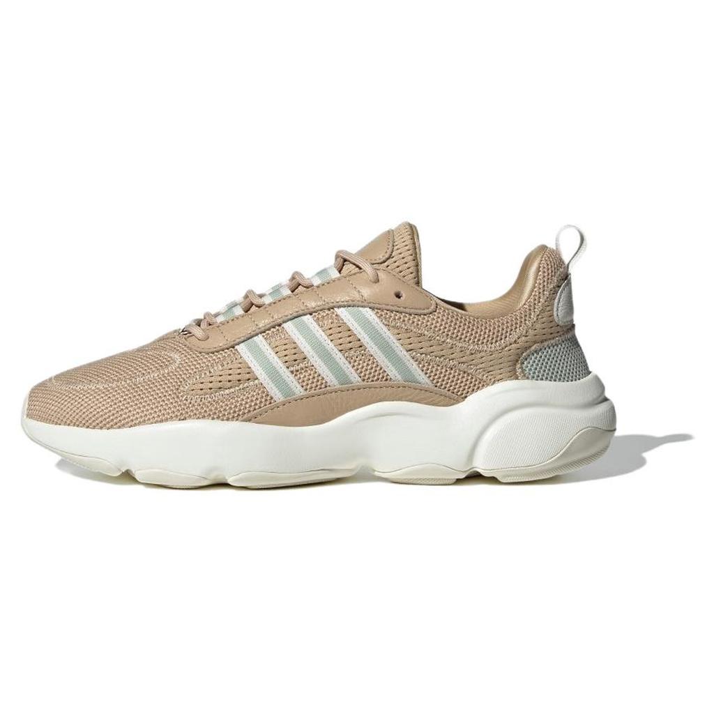 adidas Originals Haiwee Mesh Bequeme Trendige Rutschfeste Langlebige Low-Top Lifestyle Freizeitschuhe Unisex Freizeitschuhe Braun JH7356