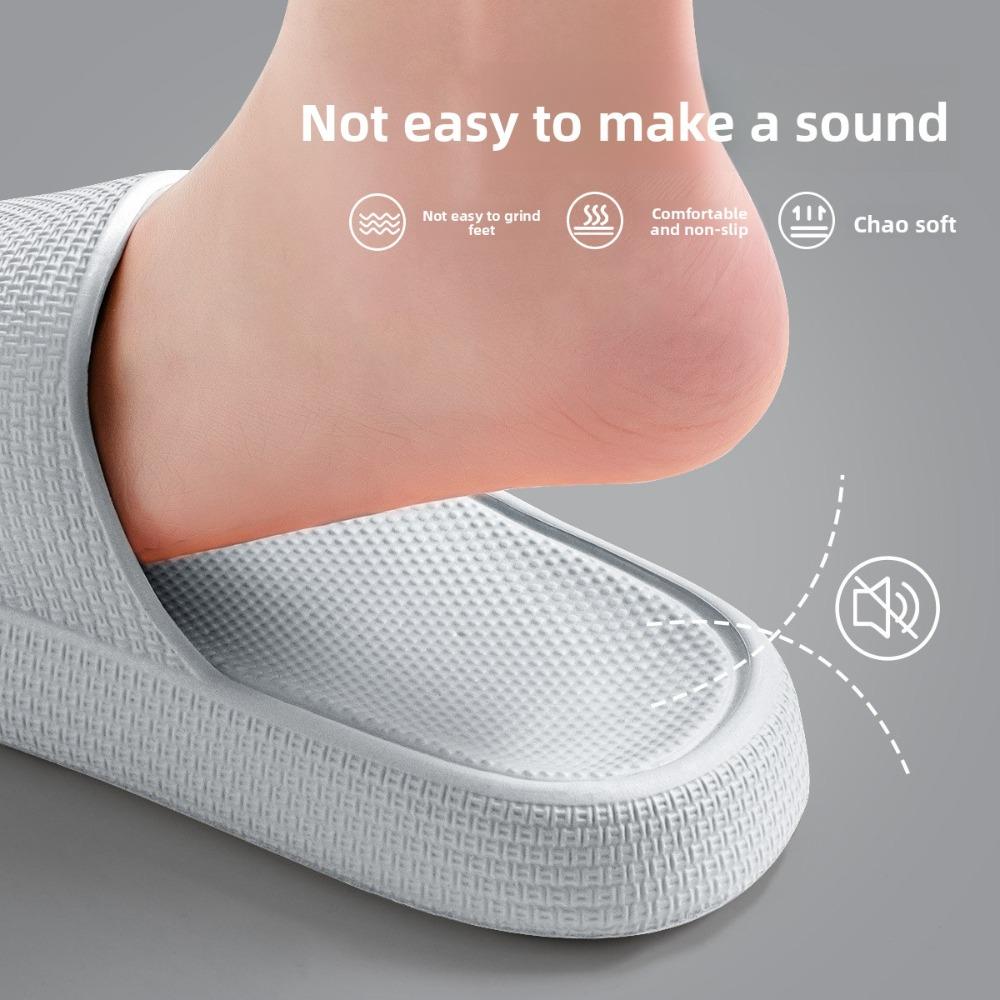 Women's Checkered EVA Slippers, Summer Non-Slip Deodorant Indoor Home Sandals for Men and Women