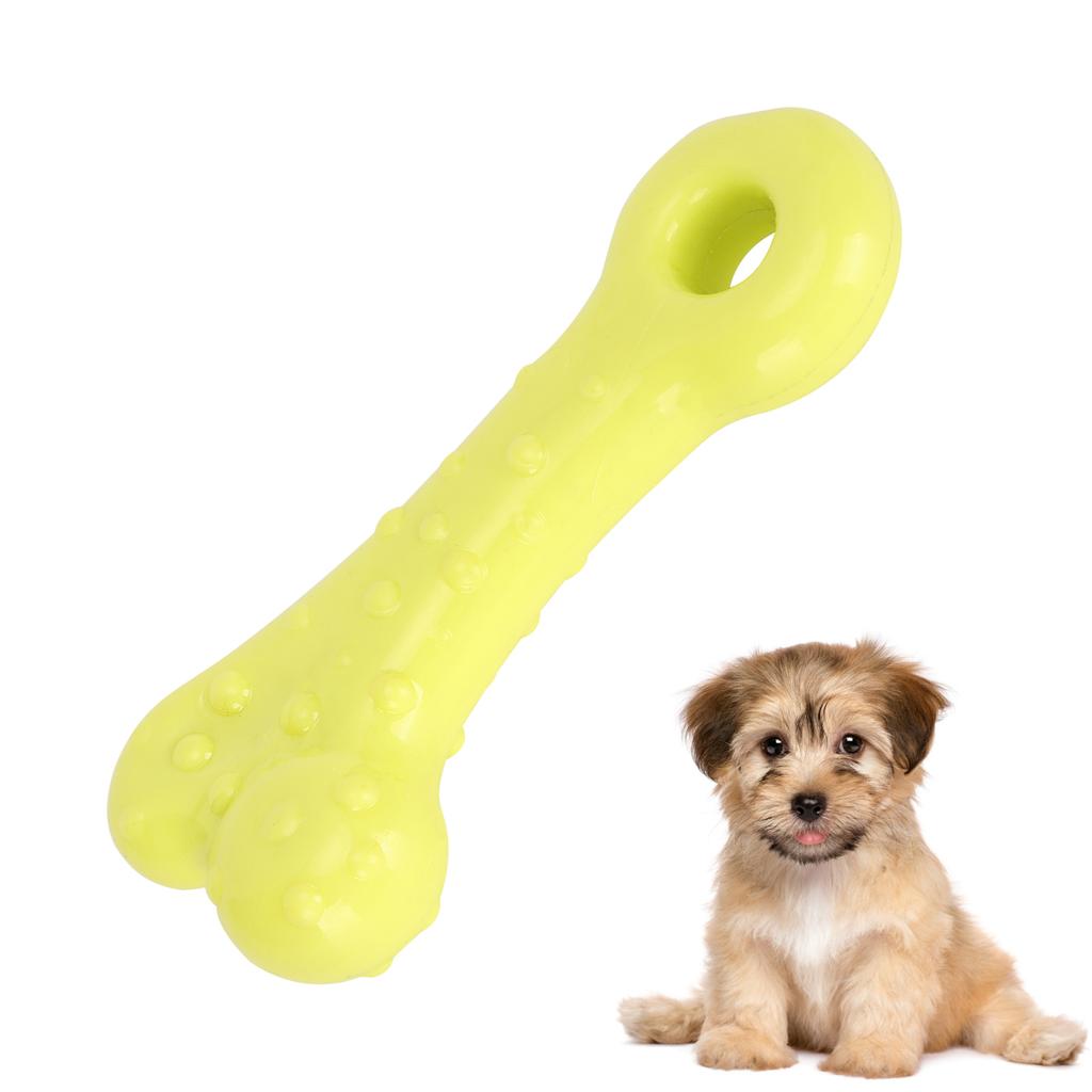 Bone Shape Dog Chew Toy Pet Teeth Cleaning Playing Sticks Dog Interactive Bite Toy
