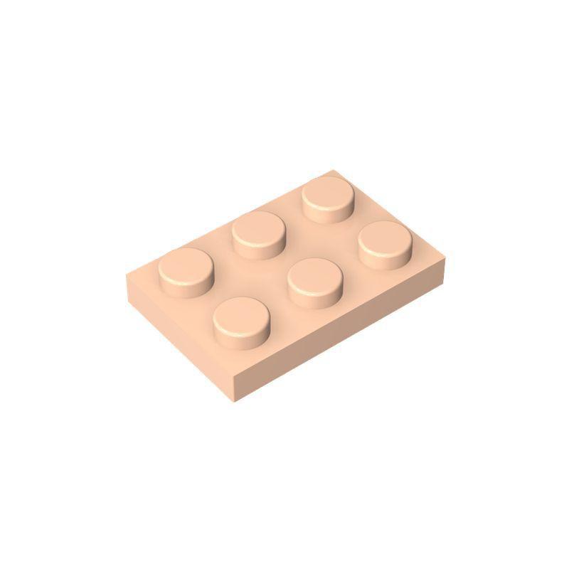 50 pezzi 3021 Mattoncino Piatto 2x3 Punti Giocattoli Per Edifici Tecnici Blocchi Giocattoli Per Bambini Compatibile Educativo Creativo Fai da Te MOC
