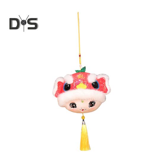 Schlangen-Plüsch-Anhänger „Jahr der Schlange“, Cartoon-Schlangen-Tasche, Schlüsselanhänger, Sternzeichen-Maskottchen-Puppe für das chinesische Neujahr