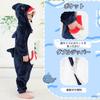 LOLANTA Kids Shark Kigurumi Loungewear for Boys and Girls, Baby Costume for Halloween, Christmas, and Winter, Perfect for Birthdays, Baby Showers, and
