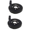 2 Vacuum Metal Surface Dust Shroud Diamond Wheel