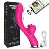 2in1 Women App Tongue Licking Vibrator Clitoral Massage G-Spot Orgasm Powerful Vibrating Dildo Stimulator Female Adult Sex Toys