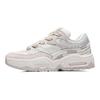 Li Ning CF The One Thick Sole Height Increasing Cushioning Versatile Sneakers Low Top Sports Casual Shoes Men Sneakers White Sand Gray AGCR437-3