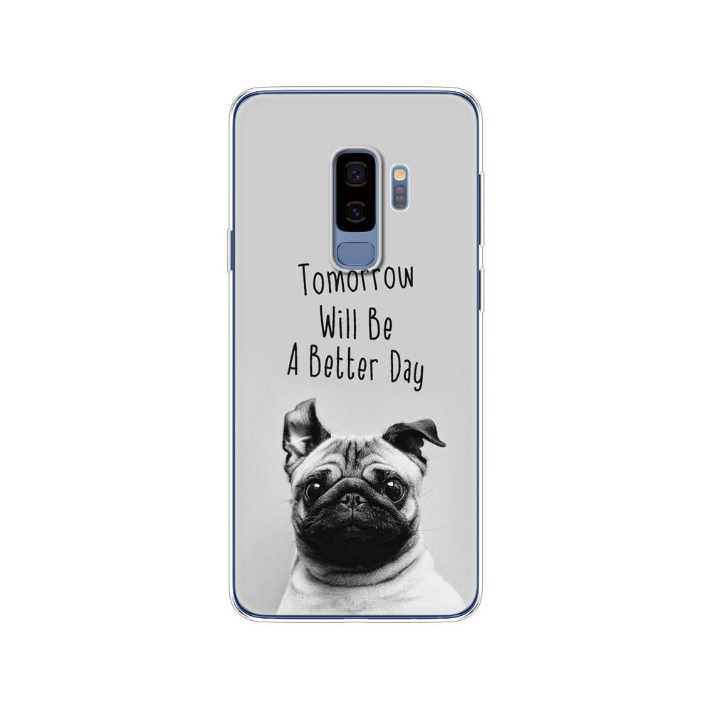 Měkké silikonové pouzdro TPU Pro Samsung Galaxy S9/S9 PLUS Kryt Pouzdro pro Samsung S9/S9 plus Ochranný kryt telefonu
