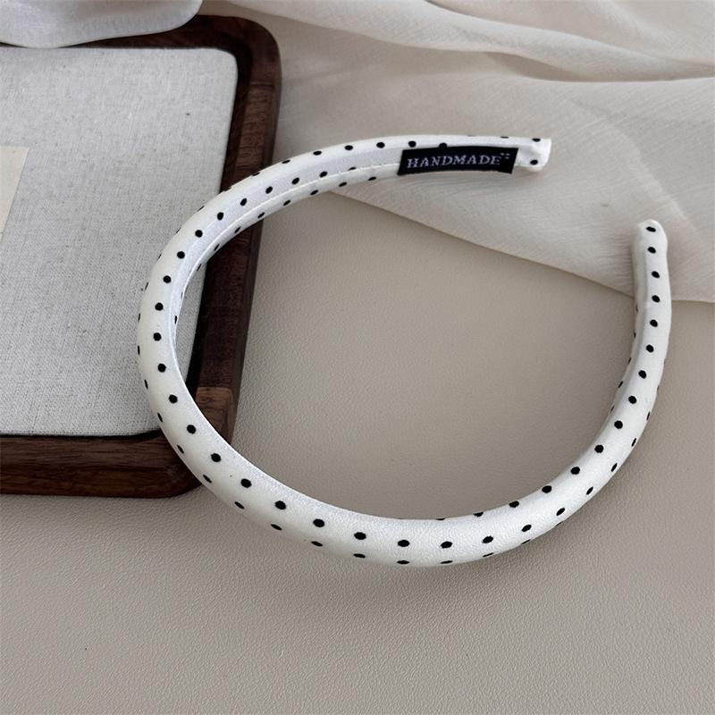 

Polka Dot Wide-brimmed Headbands Women s Korean Simple Versatile Hair Band Hair Accessories