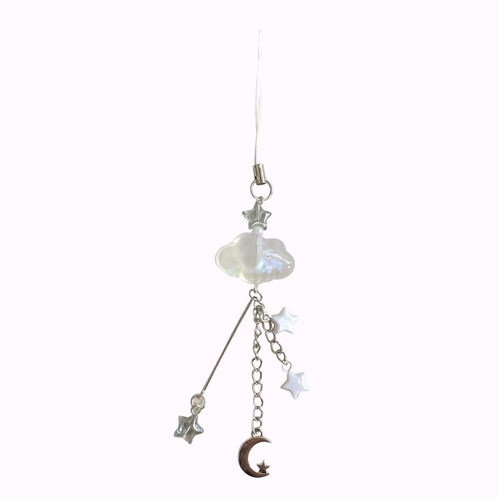 Acrylic Moon Star Phone Charms Mid-Autumn Festival Mobile Strap  Mobile Phone Accessories