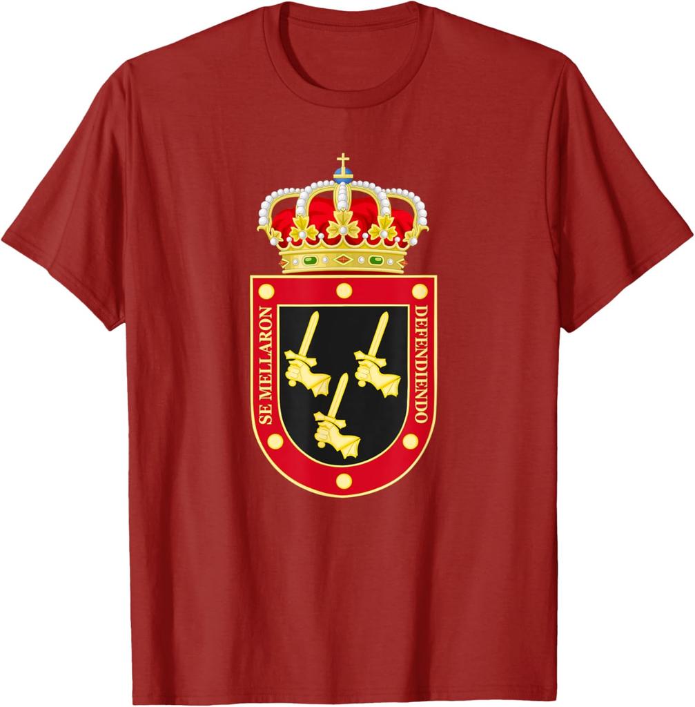 Emblem Veterans Spanish Army Armed Forces GC T-shirt Short Sleeve Casual 100% Cotton Shift