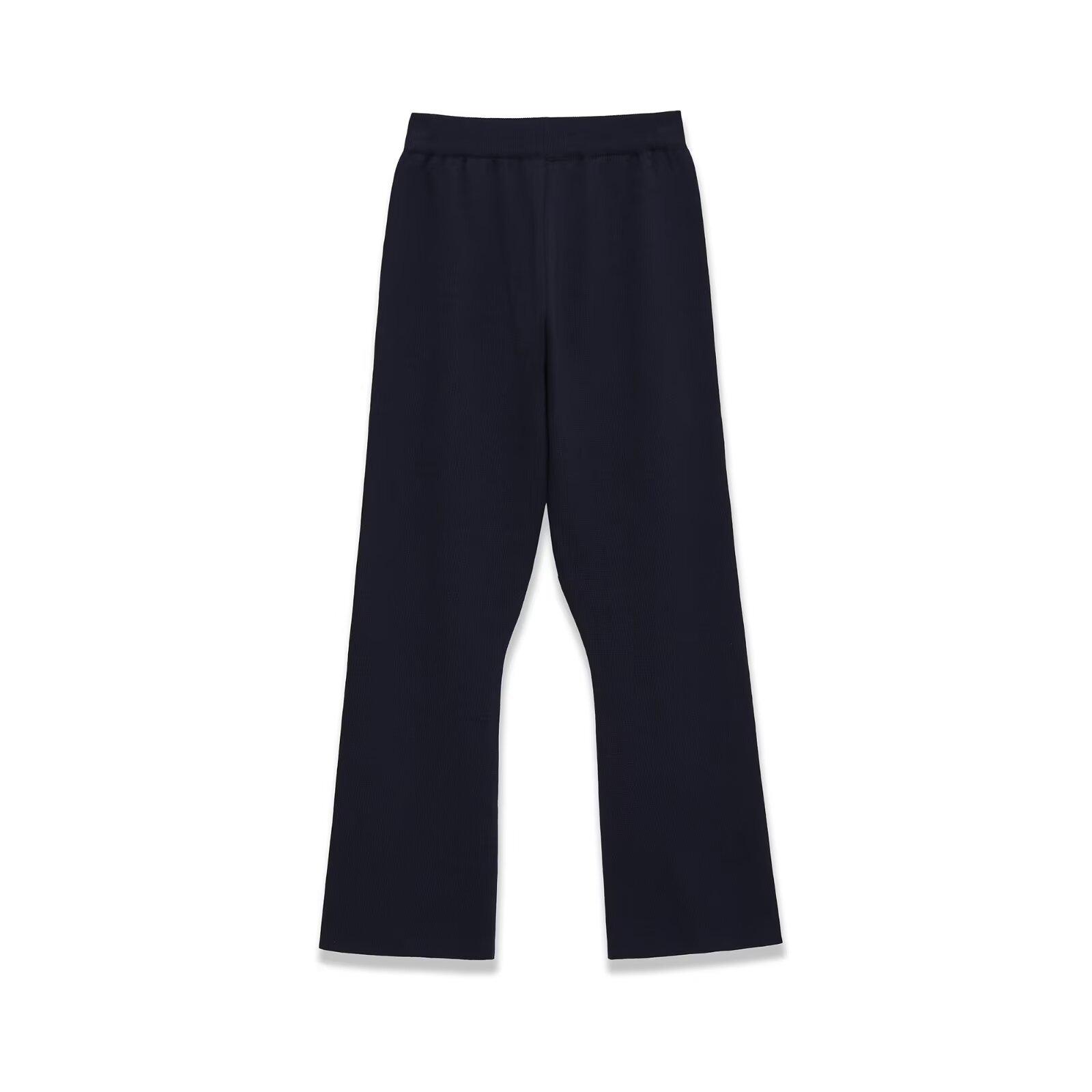 

European and American Style Knit Top & Straight Leg Pants Set - Autumn Collection Large