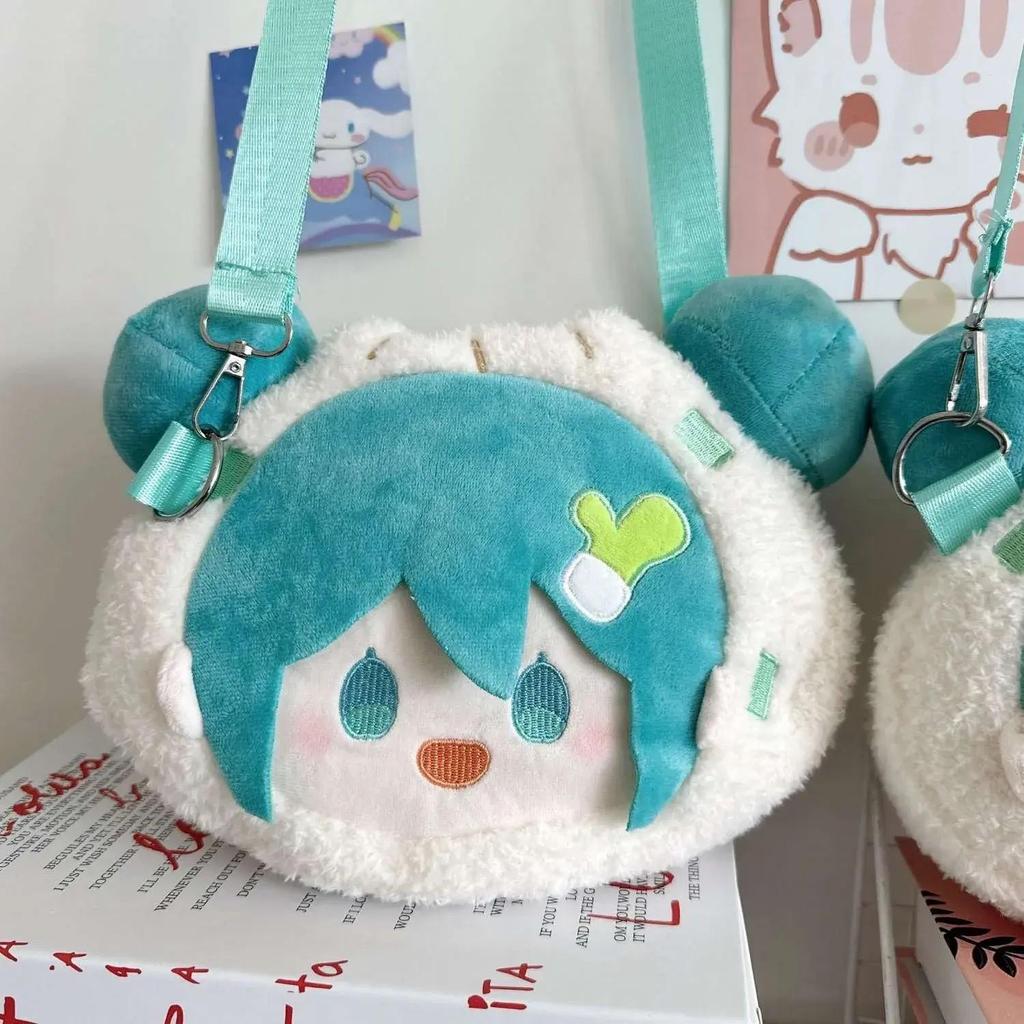 Hatsune Miku Anime Itabag: Søt plysjdukkeryggsekk for studenter