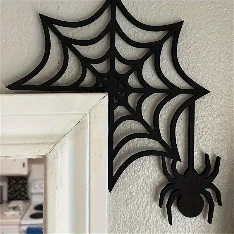 Spooky Halloween Black Door Hanging Decoration