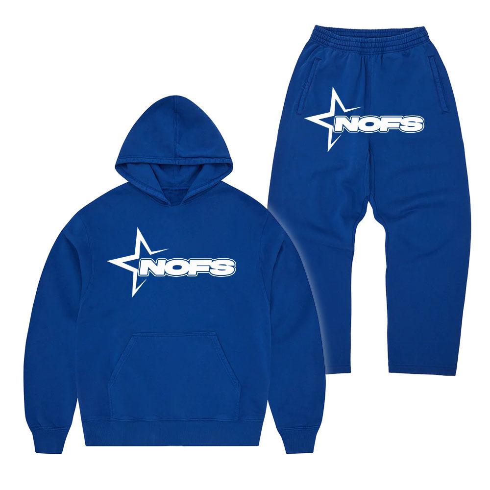 Neues Y2K Hip Hop Street Hoodie Set Sweatshirt Gothic Punk Rock Hose Streetwear