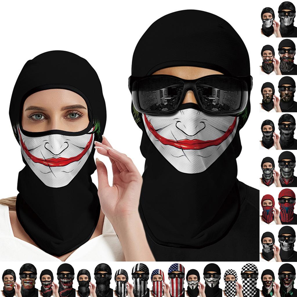 Outdoor Sun Protection Face Mask Neck Gaiter UPF 40 Plus Lightweight Breathable Helmet Liner for Motorcycling Fishing and Sports
