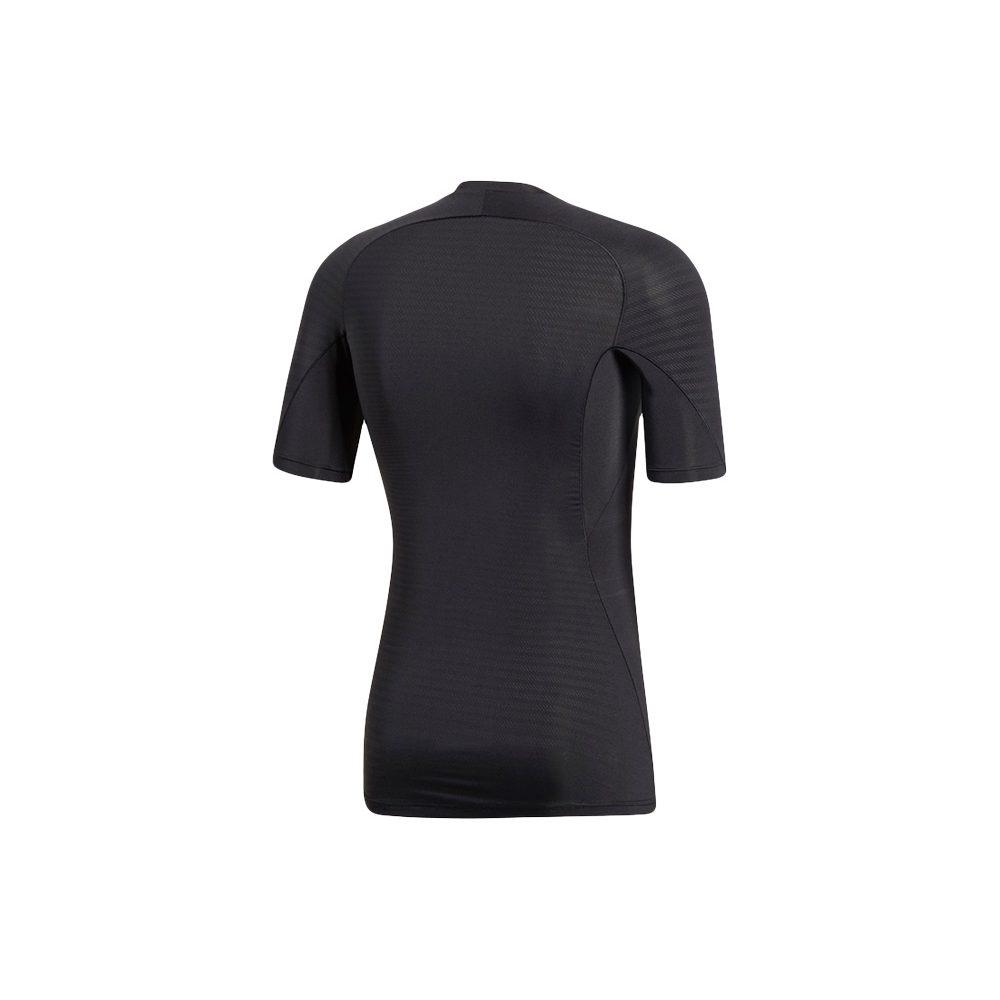 Adidas T Shirts Men's Black Crew Neck Moderate Straight Fit CF7171