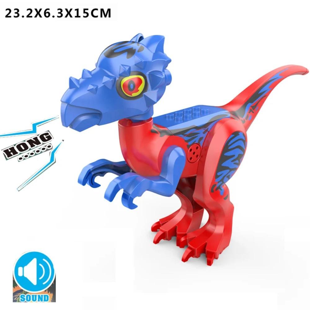 Raptor Brutal Building Jurassic Blocks World 2 MINI Figuras de Dinossauro Peças Blocos Dino Brinquedos Para Crianças Dinossauros Natal