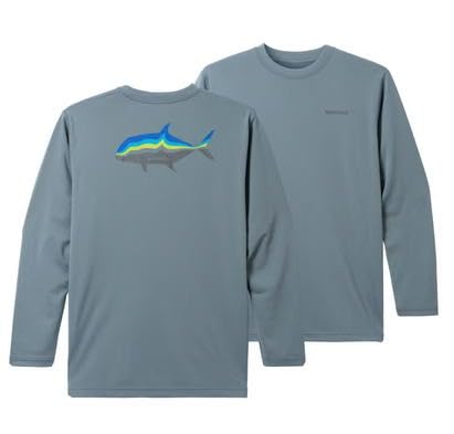 

Графический длинный рукав Neo Blue Gray M [Shimano] SH-010V
