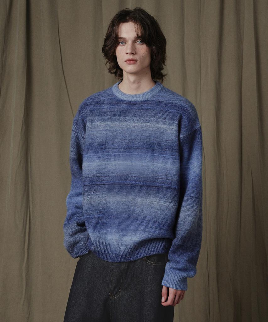GLW Gradient Brushed Knit Blue