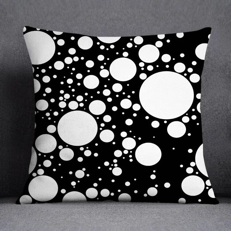 Geometric Simple Pattern Collection Home Decor Pillowcase Square   Office